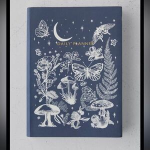 Oh Deer! x Urban Outfitters Celestial Moon & Star Print Daily Planner Book